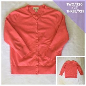 LOFT 3/4 Sleeve Cardigan